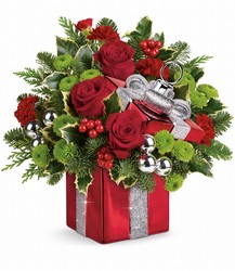 X400A Teleflora's Gift Wrapped Bouquet 